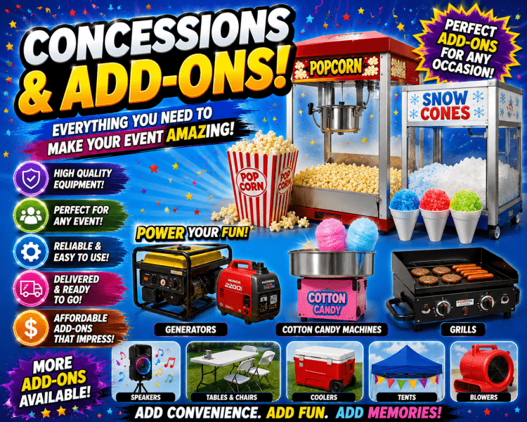 Concessions and Add-Ons